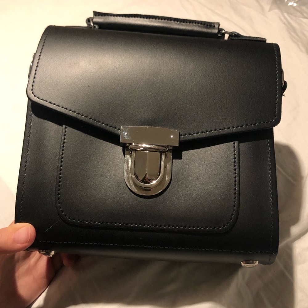 Zatchels sugar cube bag black